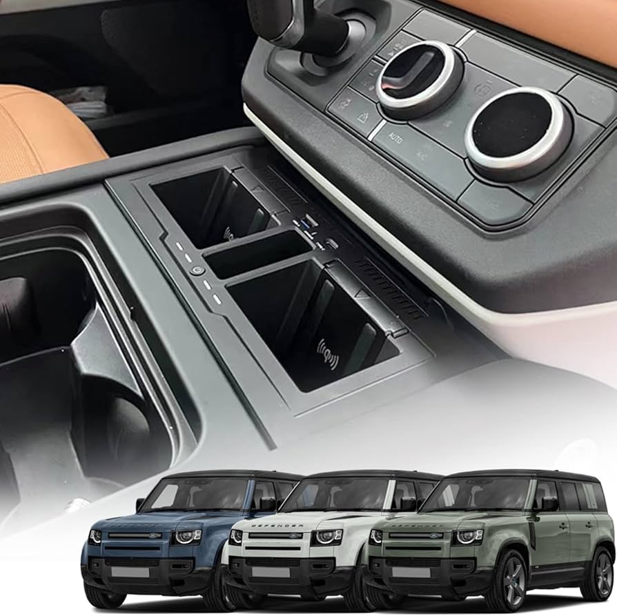 Amazon.co.jp: 2023革新版 車載ワイヤレス充電器 ランドローバー