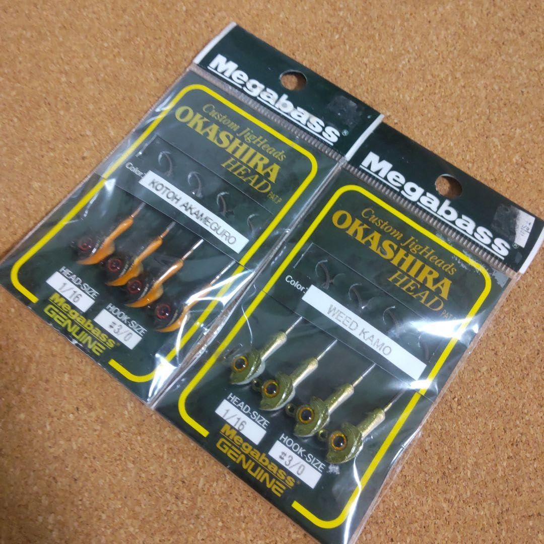 メガバス オカシラヘッド(ジグヘッド) 14セット56本 オールド メガバス