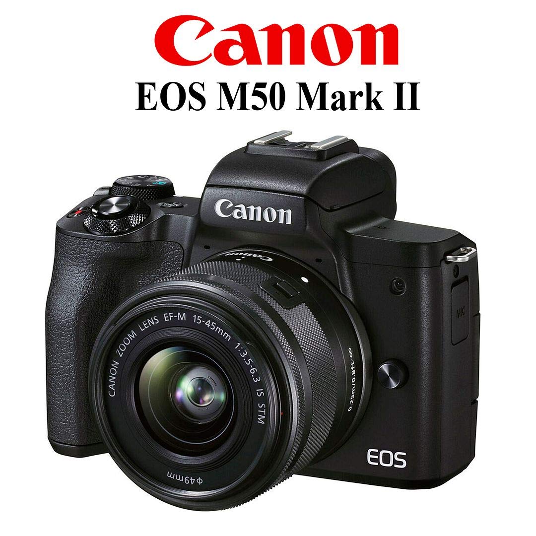 Amazon | Canon ミラーレス一眼カメラ EOS M50 Mark II 24.1MP