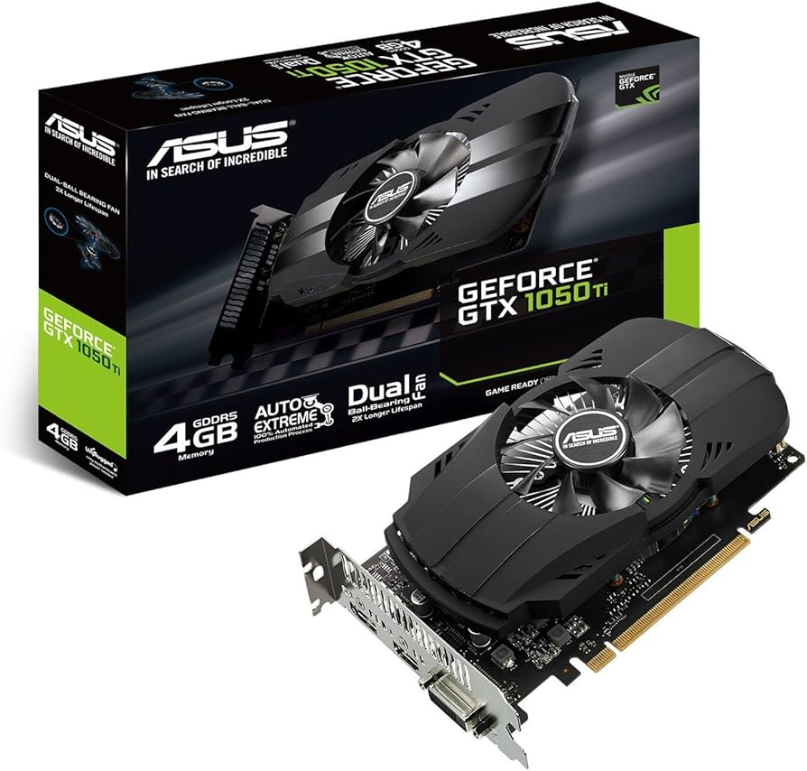 Amazon.com: ASUS PH-GTX1050TI-4G GeForce GTX 1050 Ti 4GB GDDR5