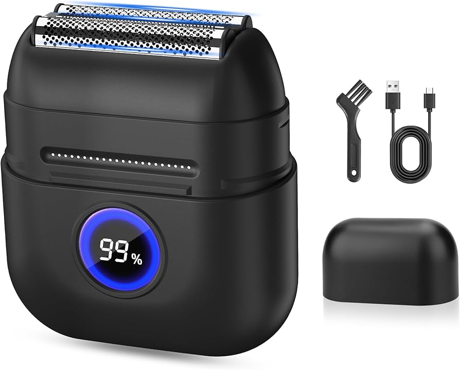 Amazon | 電動シェーバー メンズ ひげそり【2026新登場 往復式3枚刃