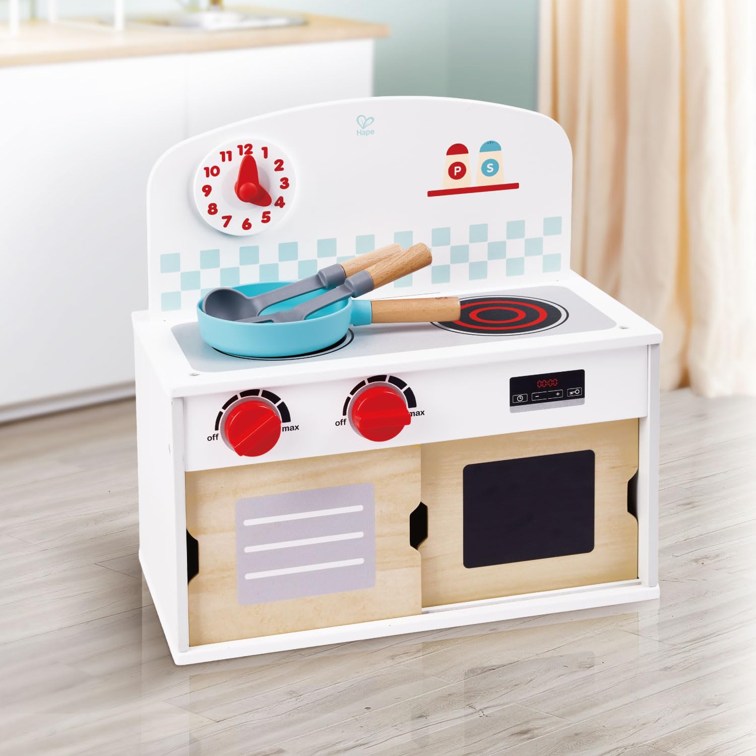 Amazon.co.jp: Hape(ハペ) ハぺ おままごとキッチン コンパクト E7370