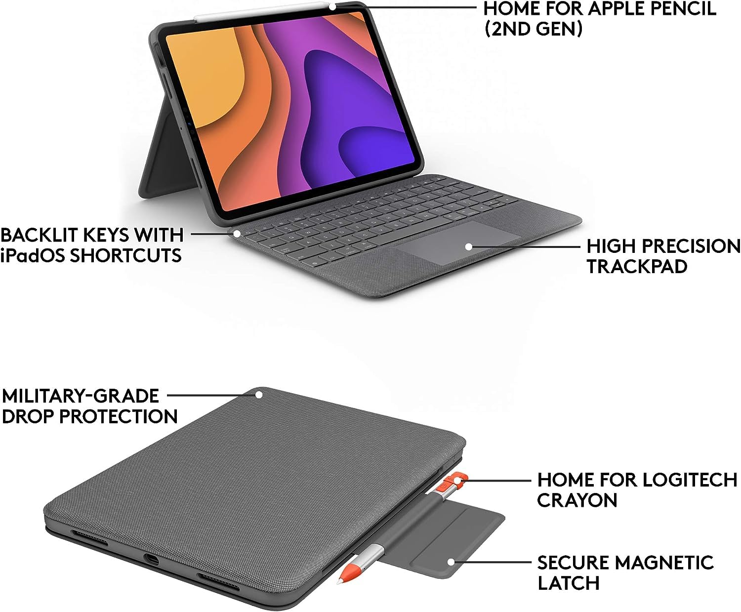 Amazon.co.jp: Logitech(ロジクール) Folio Touch iPadキーボード