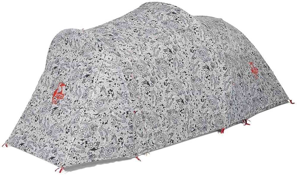 Amazon.co.jp: CHUMS Beetle 2-Room Tent Love & Peace CH62-1326-Z122