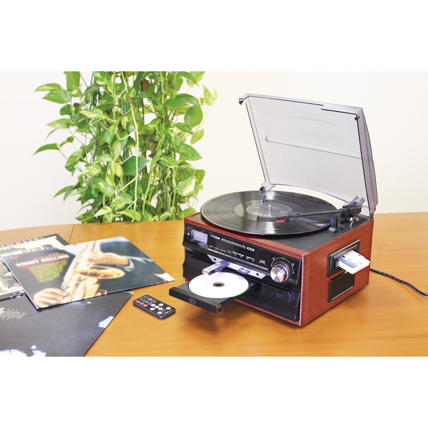 Amazon.co.jp: クマザキエイム Bearmax マルチレコードプレーヤー