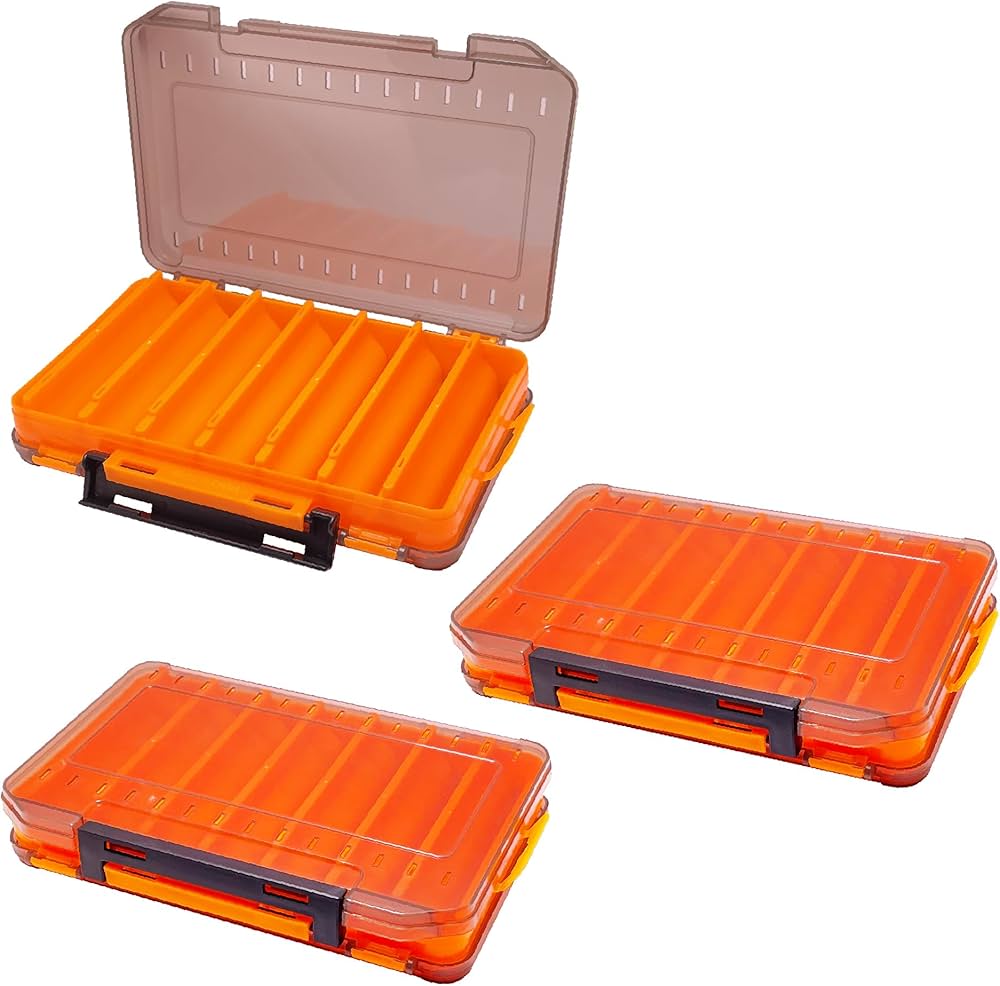 Amazon.co.jp: ルアーケース 両面収納 ミノー/エギ/ジグ対応 3個セット