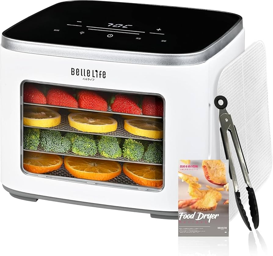 Amazon.co.jp: BelleLife フードドライヤー 2in1ドライフードメーカー