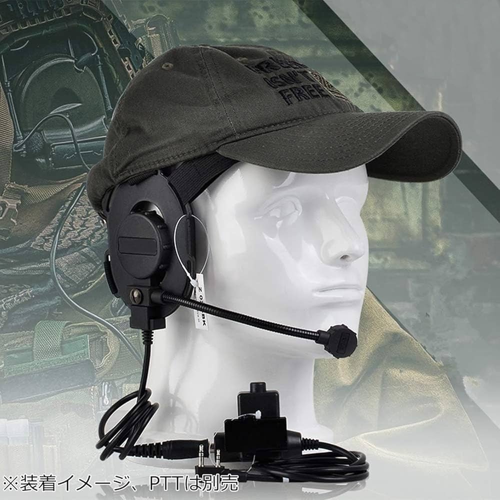 Amazon.co.jp: JinBling【Z正規品】サバゲー ヘッドセットBowman EVO