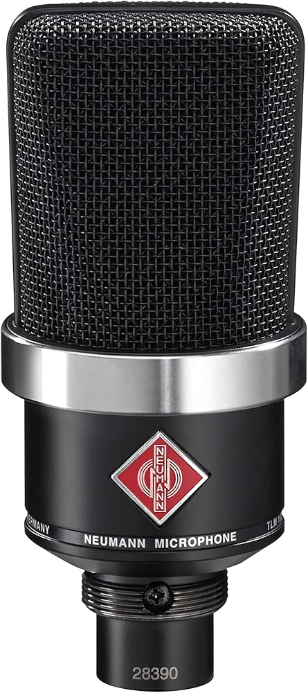 Amazon.co.jp: Neumann ノイマン TLM 102 BK ラージダイアフラム