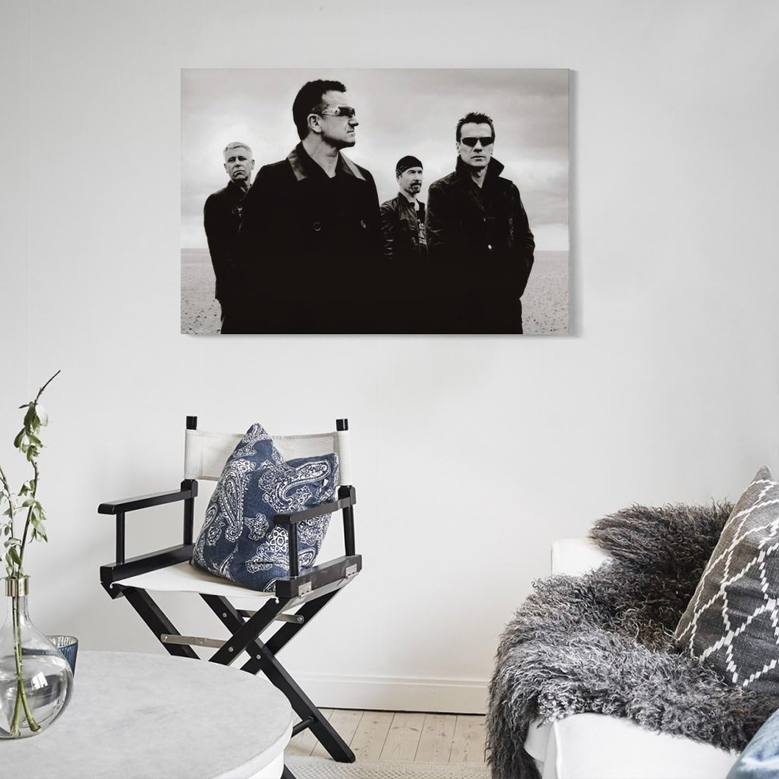 Amazon.co.jp: バンド音楽U2アートパネルポスター キャンバス 芸術