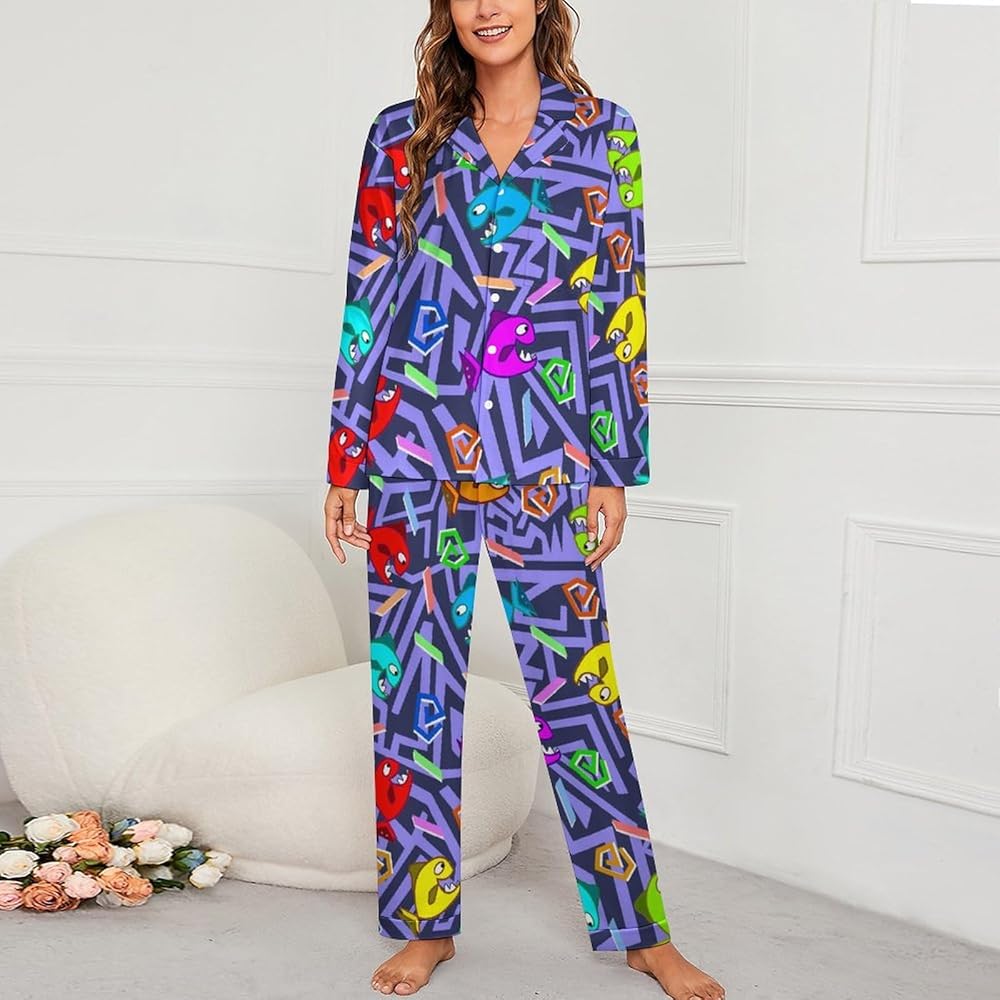 Amazon | [SHELIN] シソフトリー パジャマ レディース ヴィンテージ80