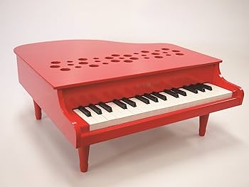 Amazon.co.jp: 河合楽器製作所 KAWAI ミニピアノP-32 レッド 本体