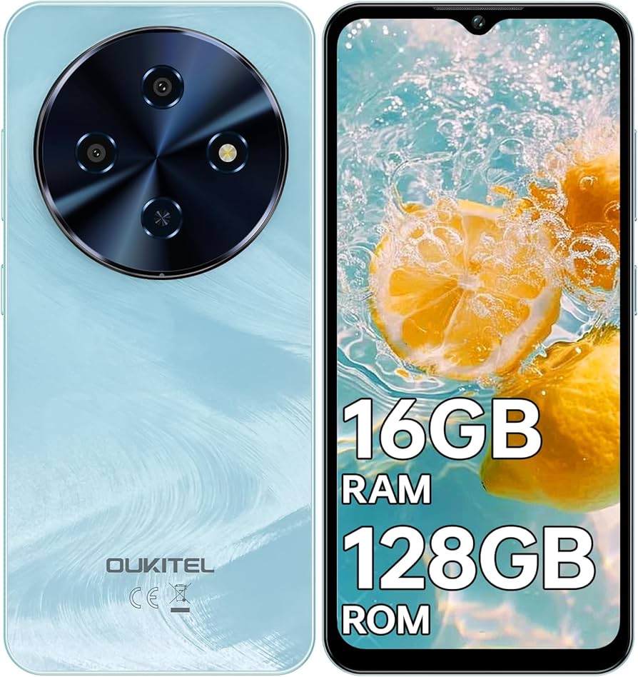 Amazon | OUKITEL C5 SIMフリー スマホ 本体 16GB RAM+128GB ROM/1TB