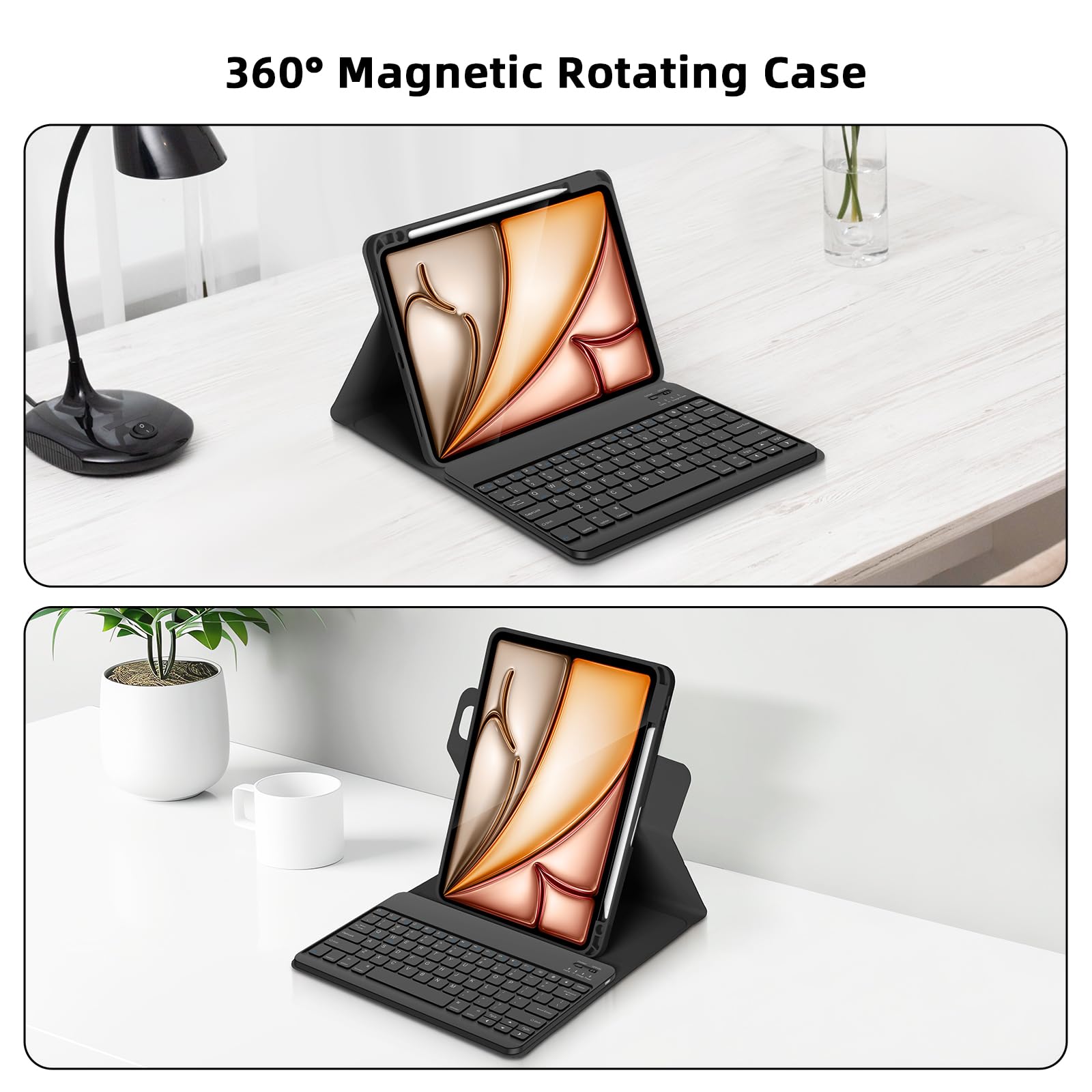 Amazon.com: Bettdow Keyboard Case for iPad Air 13 inch M3 2025/M2