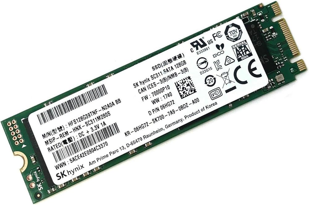 Amazon | SK hynix SC311 SATA 128GB M.2 ソリッドステートドライブ