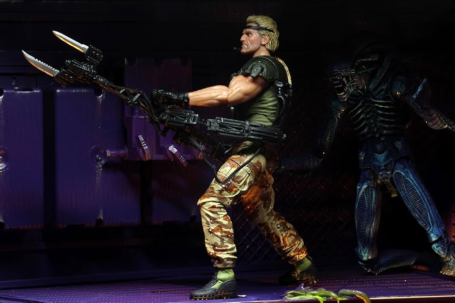 Amazon | Neca - Figurine Aliens - Drake Space Marine 18cm