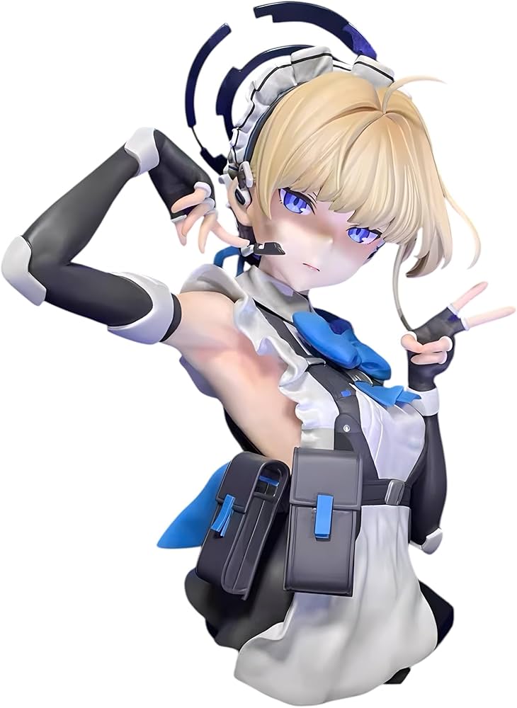 Amazon | 1/4 ガレージキット フィギュア250mm 未塗装 ブルー