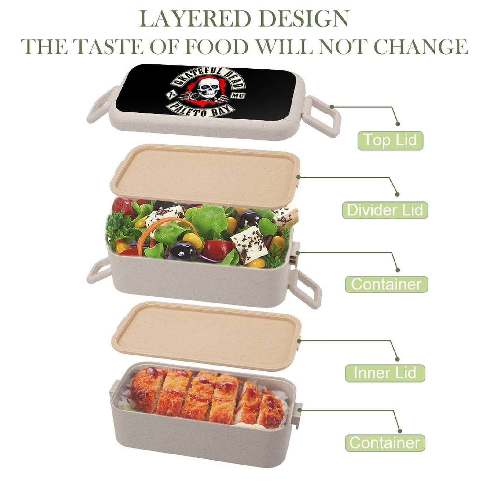 Amazon | Grateful Dead グレイトフル デッド 弁当箱 ランチボックス