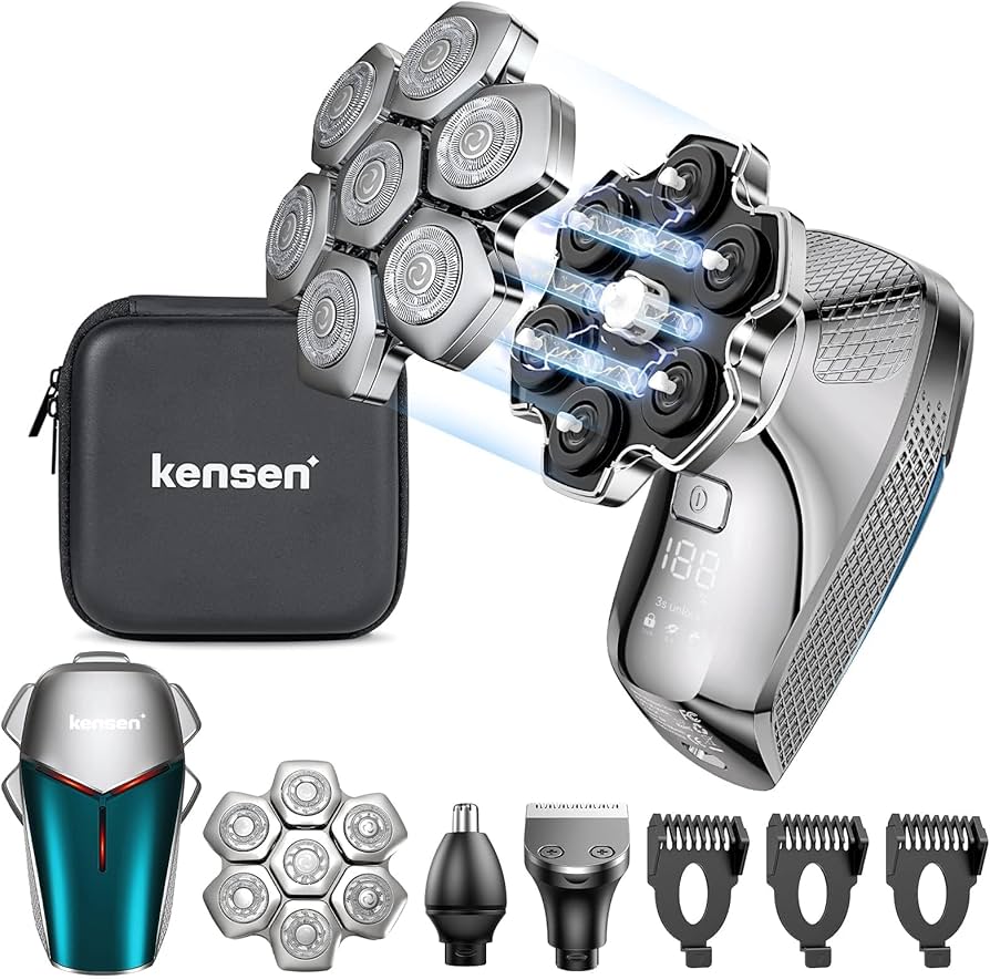 Amazon | 【テレビで紹介】kensen スキンヘッド用シェーバー スキン