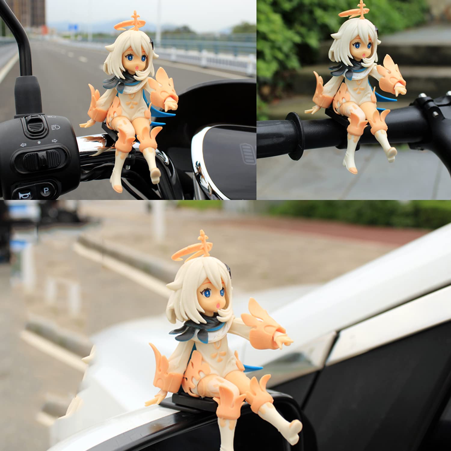 Amazon.co.jp: 原神 パイモン フィギュア 塗装済み完成品 アニメ