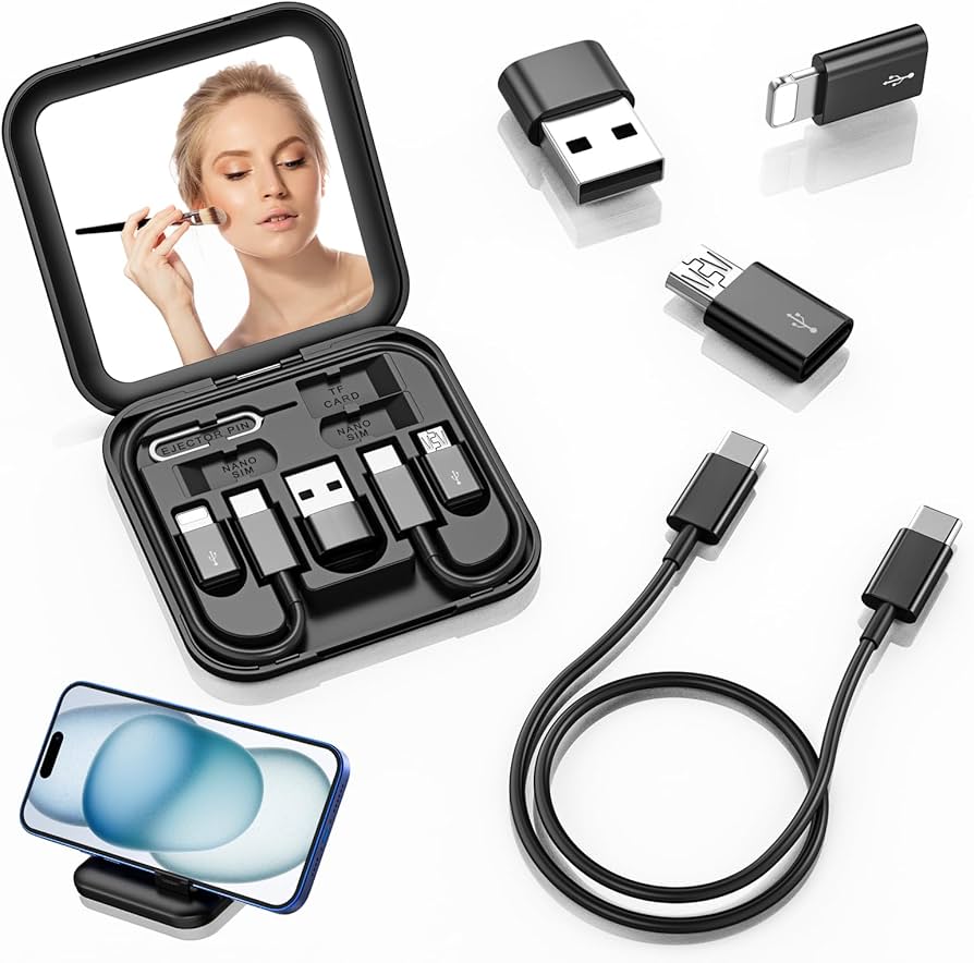 Amazon.co.jp: 多機能 ケーブル収納ケース 短い USBC USBC ケーブル