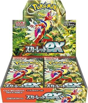 Amazon.com: Pokemon Card Game Scarlet & Violet Expansion Pack