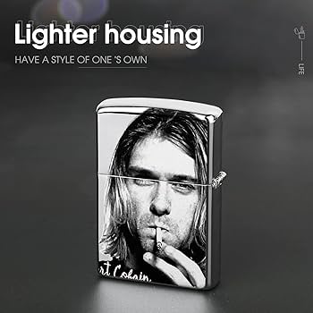 Amazon.co.jp: ライターケース メンズ カート・コバーン たばこ用具