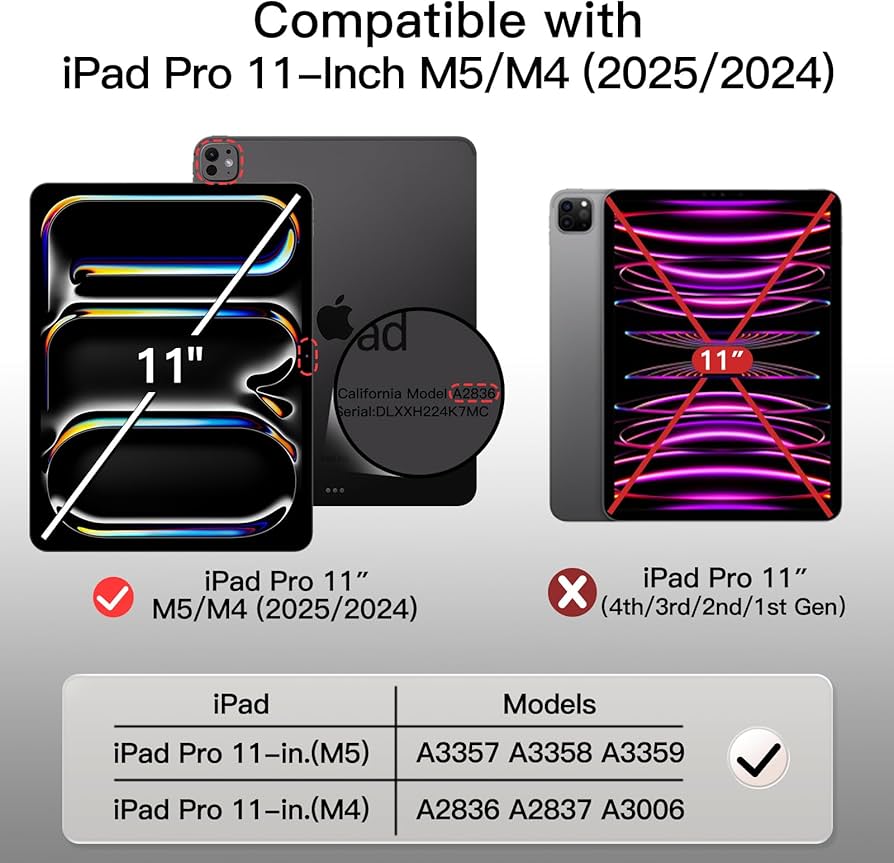 Amazon.co.jp: JETech iPad Pro 11インチ M5/M4 2025/2024用 (第6/5