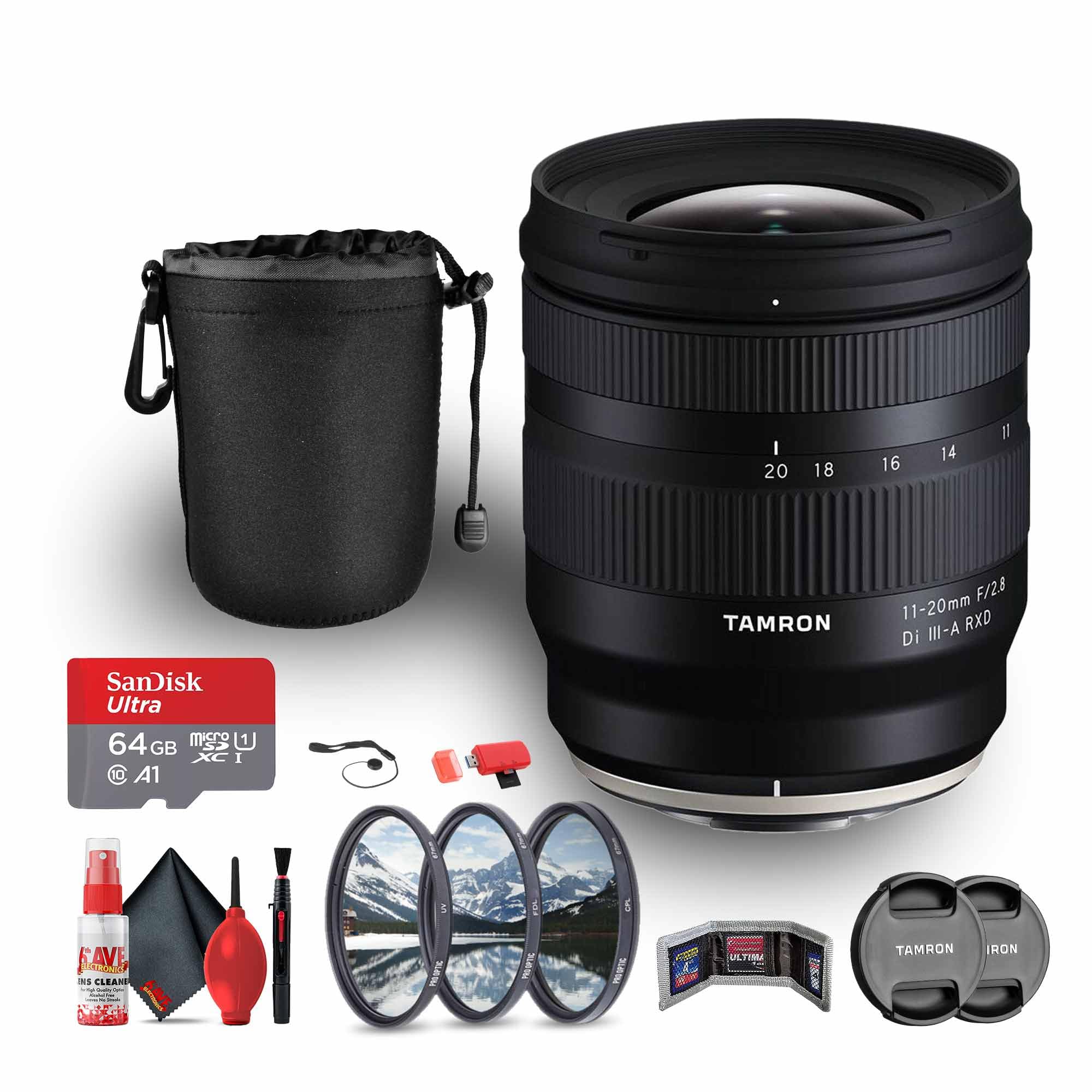 Amazon.com : Tamron 11-20mm f/2.8 Di III-A RXD Lens for FujiFilm X