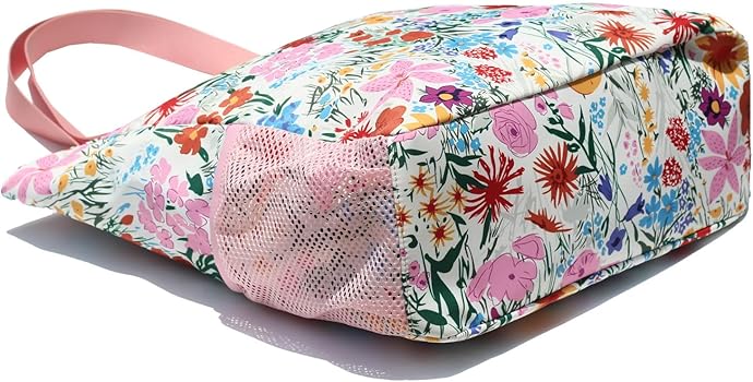 Amazon.com | ESVAN Original Floral Water Resistant Large Tote Bag