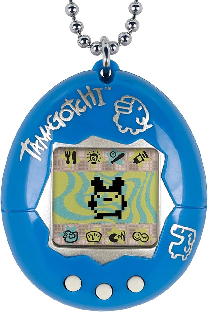 Amazon.co.jp: たまごっち 電子ゲーム ブルー/シルバー [日本語では