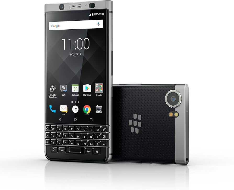 Amazon | BlackBerry KEYone Black/Silver 32GB 【日本正規代理店品