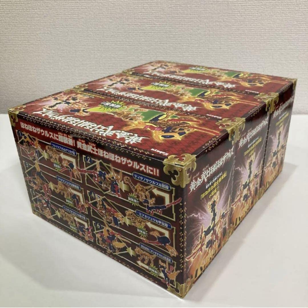 Amazon.co.jp: 黄金武士ほねほねザウルス 3箱セット : おもちゃ