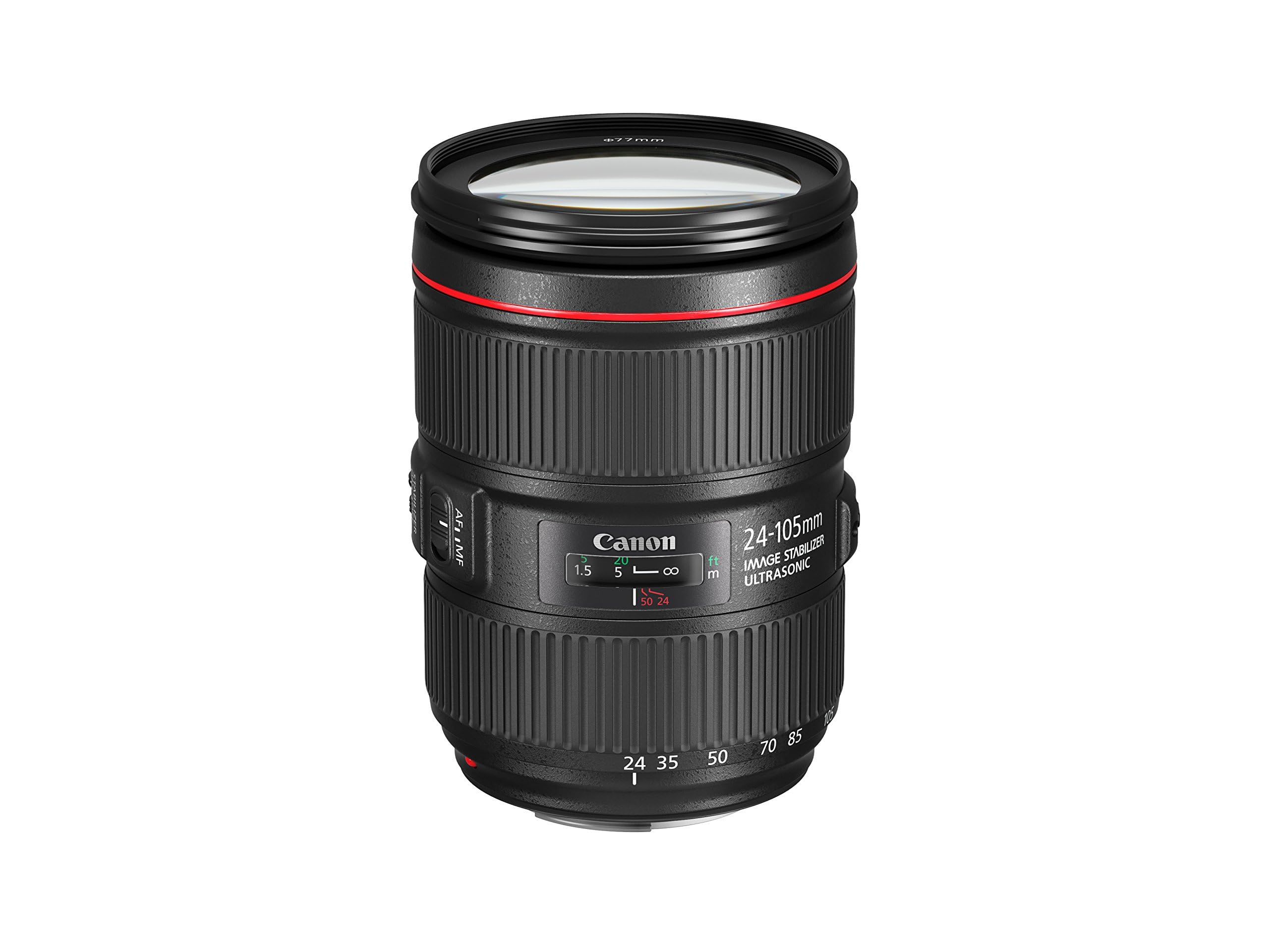Amazon.com : Canon EF 24–105mm f/4L is II USM Lens, Black