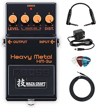 Amazon.com: Boss HM-2W Heavy Metal Distortion Pedal Bundle with