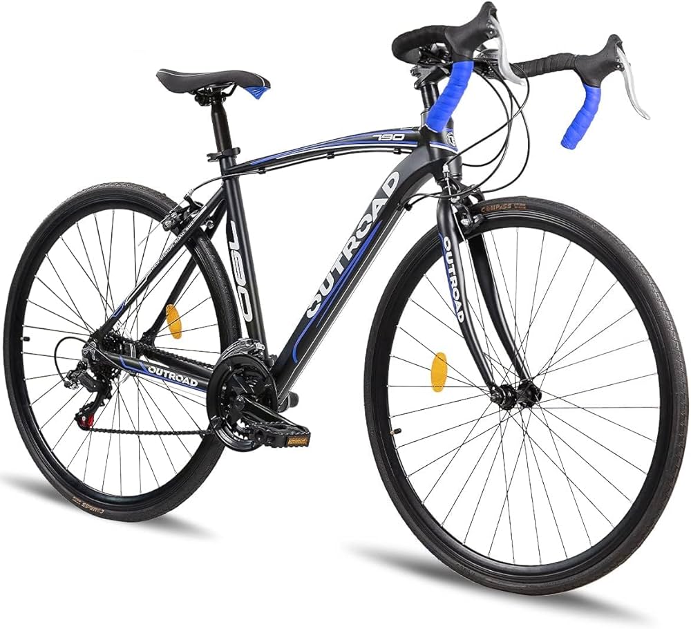 Amazon.com : Omelaza 700C Wheel 21/14 Speed Road Bike with Light