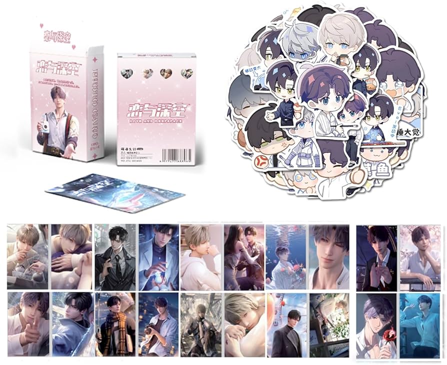 Amazon.co.jp: BASTODO恋と深空 フォトカード ステッカー セット