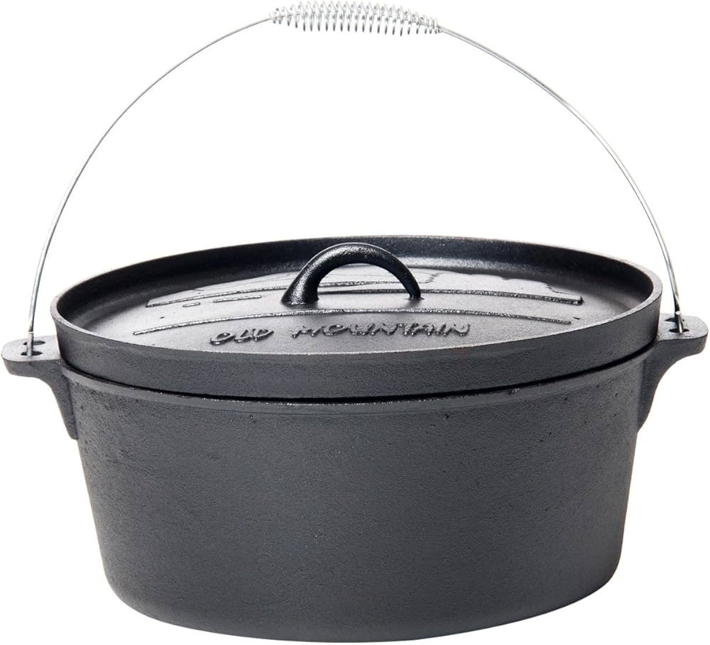 Amazon.com: Old Mountain 10177 Pre Seasoned 8-Quart Dutch Oven