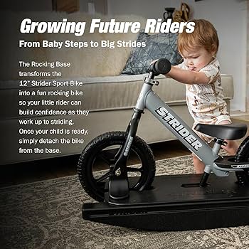 Amazon.co.jp: Strider 12インチ スポーツバイク (マットグレー) +