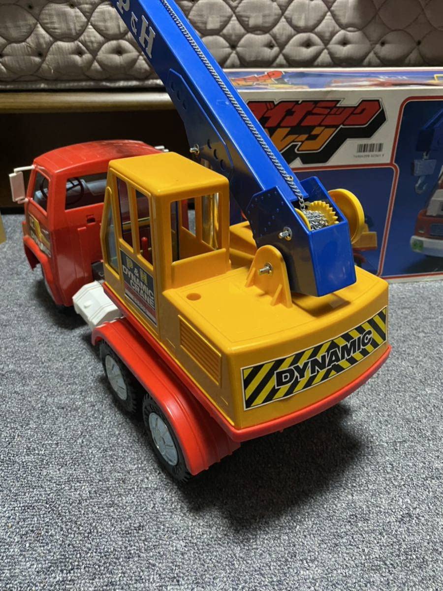 Amazon.co.jp: 野村トーイ ダイナミッククレーン 当時物 クレーン車 車