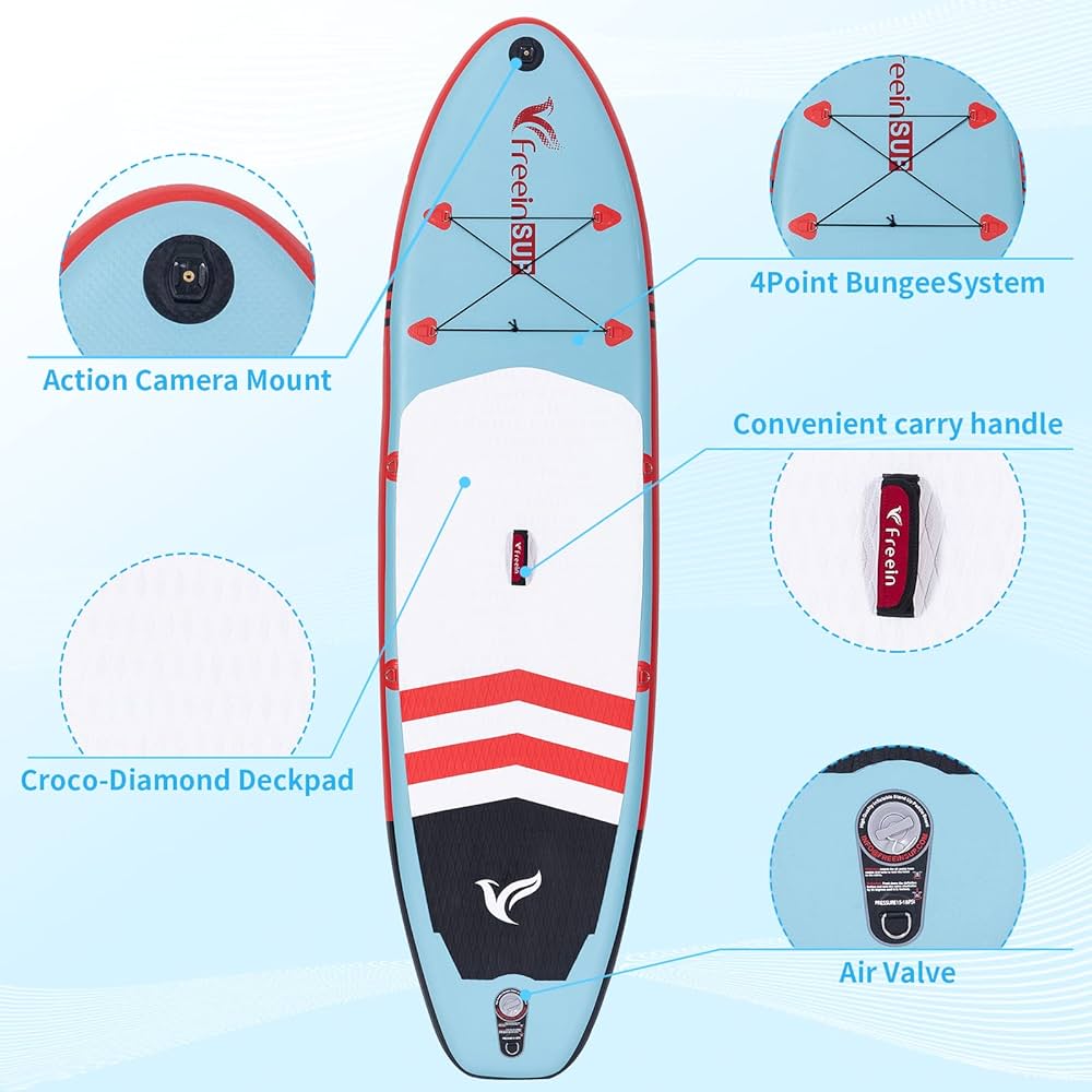 Amazon | Freein インフレータブルスタンドアップパドルボード SUP
