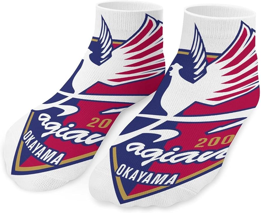 Amazon.co.jp: ファジアーノ岡山FC 靴下 スポーツソックス ショート