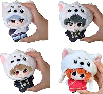 Amazon.co.jp: NABEN 銀魂 ぬいぐるみ 10cm 坂田銀時・土方十四郎