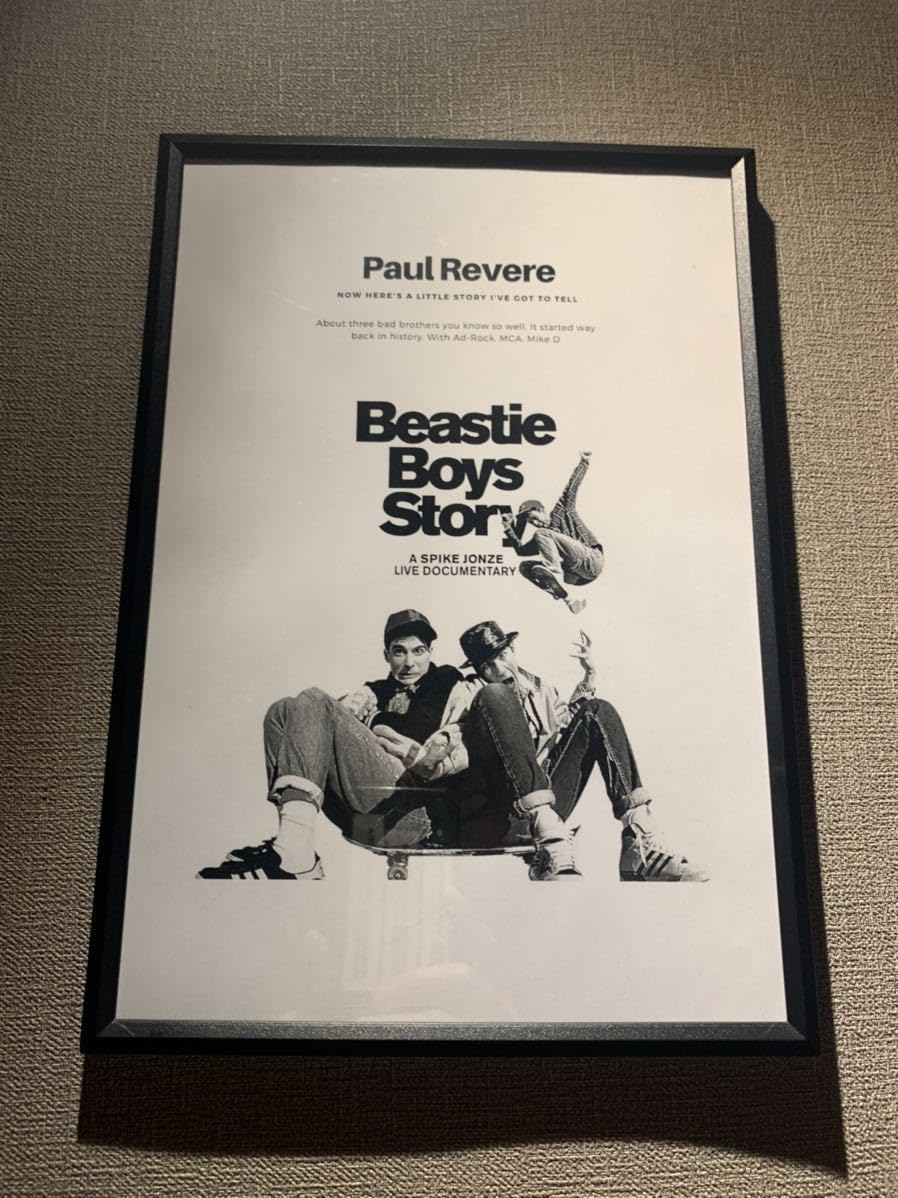 Amazon.co.jp: BEASTIE BOYS ビースティボーイズ A4 ポスター 額付き