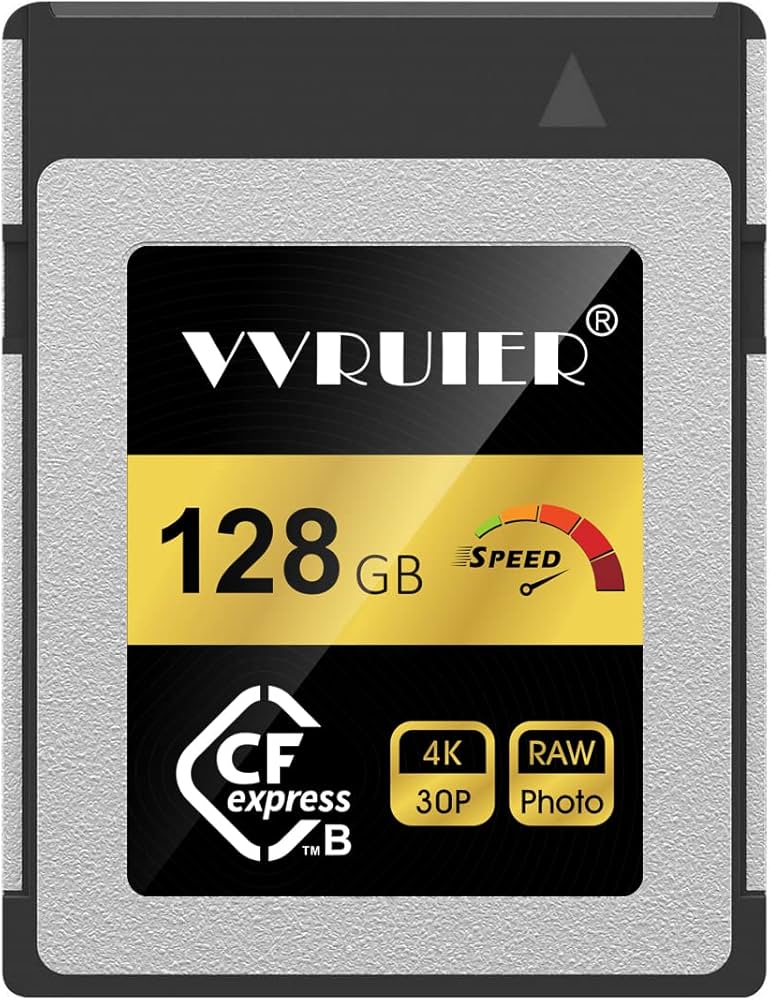 Amazon | VVRUIER CFexpress Type B メモリーカード 128GB タフ仕様
