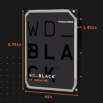 Amazon.com: Western Digital 6TB WD_Black Performance Internal Hard