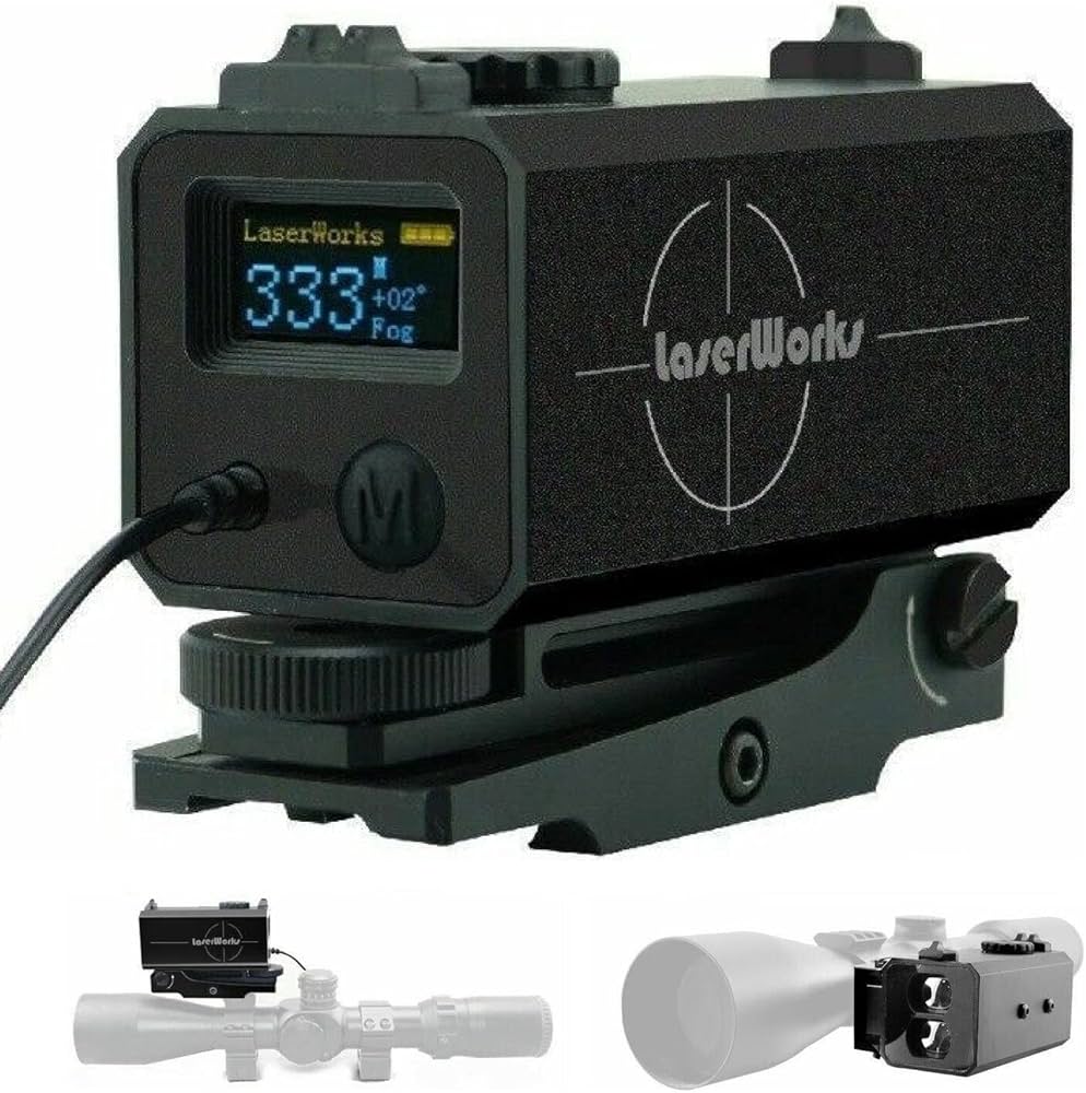 Amazon.co.jp: LaserWorks LE-032 Riflescope mate rangfinder 700M
