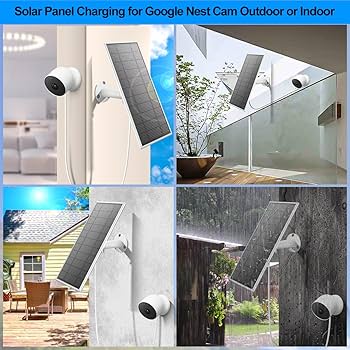 Amazon.co.jp: Google Nestカメラ用ソーラーパネル、アップグレード