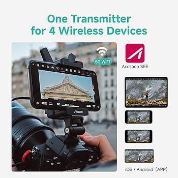 Amazon.com: Accsoon CineView Nano Wireless Video Transmitter, 5G