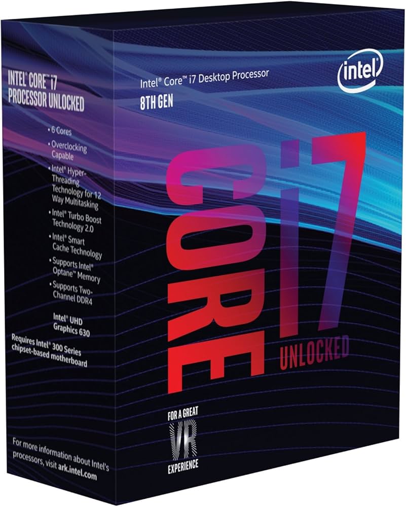 Amazon.com: Intel Core i7-8700K Desktop Processor 6 Cores up to
